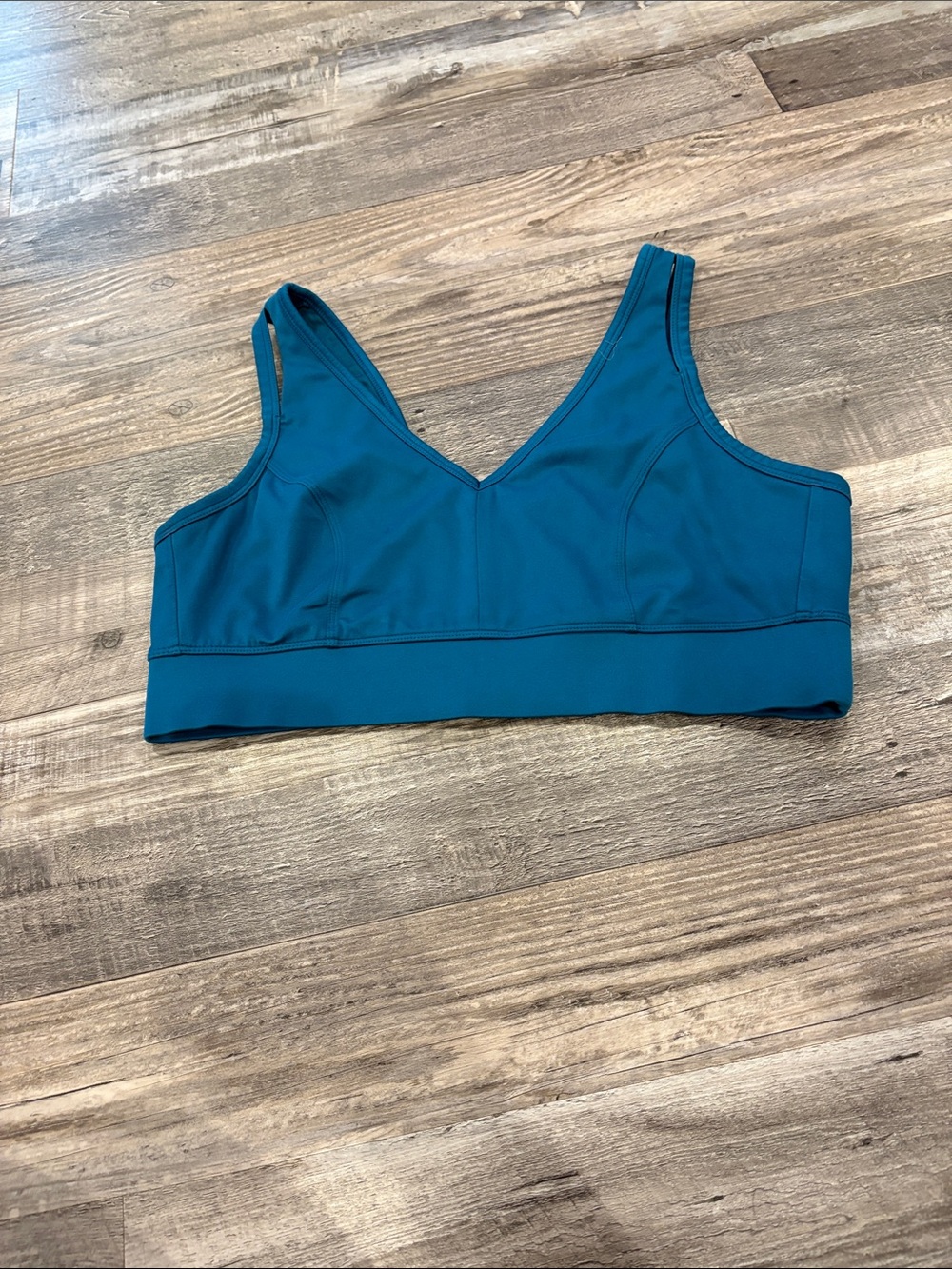 all in motion Teal Wireless V-Neck Sports Bralette